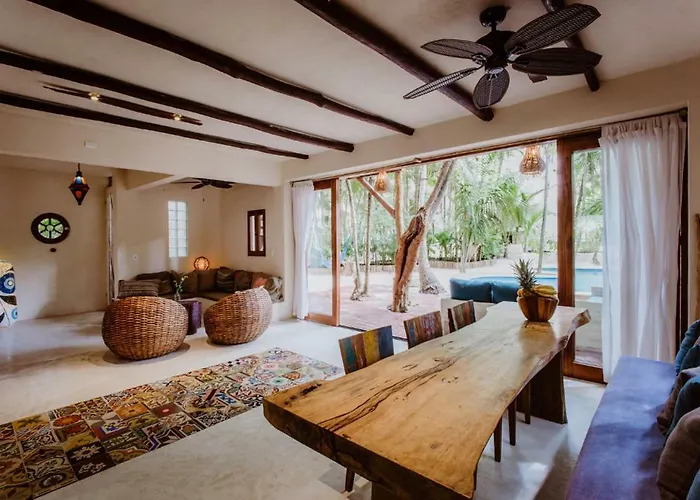 Beachfront Casa 8 Willa Tulum